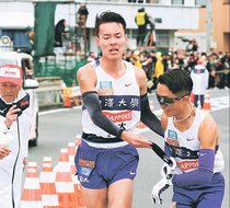 ２位駒大、意地の復路新　箱根駅伝