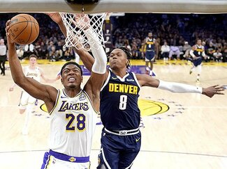 八村復帰１０得点　レーカーズは敗れる