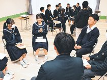 中高生が被災経験語り合う　氷見北部中・氷見高・穴水高が氷見で交流、伝える大切さ確認
