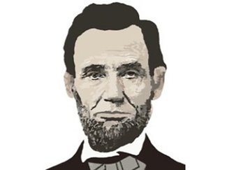 ＜<ruby>偉<rt>い</rt></ruby><ruby>人<rt>じん</rt></ruby>に学ぼう～英語の名言＞２３<br /><ruby>Ａ<rp>（</rp><rt>エイ</rt><rp>）</rp></ruby><ruby>ｂｒａｈａｍ<rp>（</rp><rt>ブラハム</rt><rp>）</rp></ruby>　 <ruby>Ｌｉｎｃｏｌｎ<rp>（</rp><rt>リンカーン</rt><rp>）</rp></ruby>