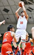 グラウジーズ連勝ストップ　三遠に６８－７９