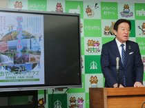 ２６年秋の市長選「意思表示は議会で」　小矢部・桜井市長
