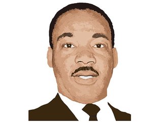 ＜<ruby>偉<rt>い</rt></ruby><ruby>人<rt>じん</rt></ruby>に学ぼう～英語の名言＞２５<br />Ｍａｒｔｉｎ　Ｌｕｔｈｅｒ　Ｋｉｎｇ　Ｊｒ．（キング牧師）