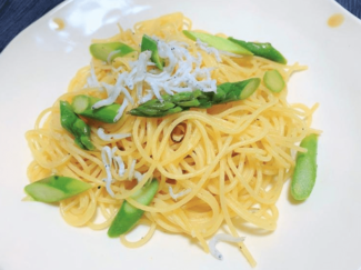 【レシピ有り】簡単！アスパラガスとしらすのパスタ【成長期の勝てる！体づくり(89)】