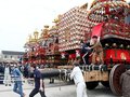 １６、１７日に高岡で伏木曳山祭、山車７基倉出し