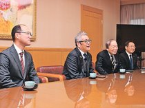 万博・ＮＹタイムズ効果に期待　山崎ＪＡＴＡ県支部長ら