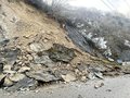 国道４７１号通行止め　南砺・利賀で土砂崩れ