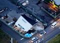 茨城で建物倒壊、強風か