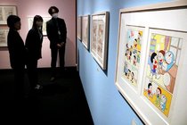 藤子・Ｆワールドに浸って　高岡ふるさとギャラリー１０周年　きょうから漫画原画展