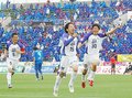カターレ逆転勝ち　石田２ゴール、甲府撃破
