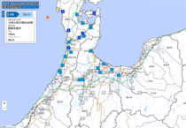 １４日深夜に能登で震度４　富山など県内５市で震度２