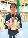 女子５５キロ級、中村（高岡商高出）Ｖ　全日本社会人レスリング