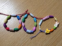 ペーパービーズでブレスレット作り📿