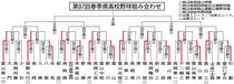 春季県高校野球組み合わせ（２６日以降）