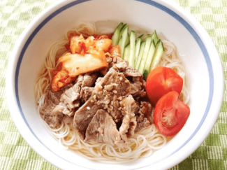 【レシピあり】たんぱく質もバッチリ摂取！牛肉入り韓国風そうめん【成長期の勝てる！体づくり(96)】