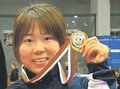 中村（高岡商高出）女子５５キロ級Ｖ　レスリング国際大会