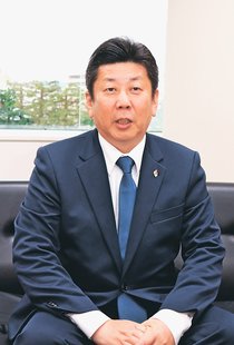 ＜夏決戦へ　２５参院選とやま＞６<br />比例代表立候補予定者の宮窪大作氏（自民・新）<br />中小企業地域の宝