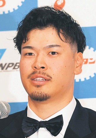 けさの人<br />プロ野球セ・リーグ最優秀選手に選ばれた阪神の内野手佐藤輝明（さとう・てるあき）さん　