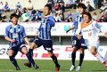 朝日、決勝ヘッド　カターレ、ホーム初戦白星