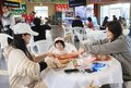 熱々、蒸しガニ堪能　魚津の海の駅蜃気楼でかご漁発祥の地ＰＲ