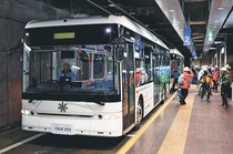 電気バス、アルペンルートで１５日から運行　北電ＢＥＳＴ、導入サポート