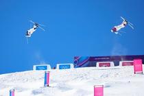 男子デュアル堀島が銀、島川４位