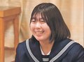 女子ソフトＵ１５代表の高原さん（早月中１）アジア杯優勝目標　滑川市役所で抱負　