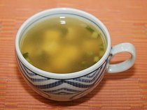 ワケギとちりめんじゃこのスープ