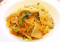 ソウメンウリの焼きそば風