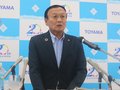 富山市名誉市民に森前市長を推挙　藤井市長が会見で説明、コンパクトシティー政策評価