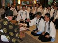 新湊曳山１３基の巡行順決まる　射水・放生津八幡宮でくじ取り式