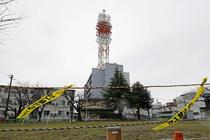 同程度地震で倒壊の恐れなし