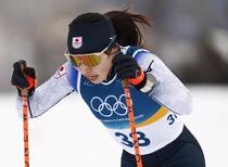 女子５０キロクラシカルに土屋