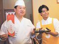 池田航さん「富富富」すし堪能　富山で飲食店フェア、最多９３店参加