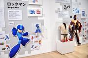 　展覧会の「カプコン　ゲームクロニクル」コーナー＝東京都中央区（（Ｃ）ＣＡＰＣＯＭ）