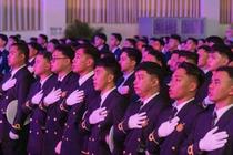 日比で運営の商船大学で卒業式