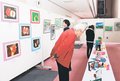 小さな芸術家の力作紹介　井波で小中学生の版画や絵展示