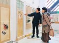 表具の魅力・技知って　南砺で仕事展、修復掛け軸など７０点