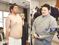 石橋さん（富山出身）高慶さん（魚津出身）が新弟子検査体格パス