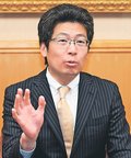 庭田氏支援「党本部と相談」　立民県連新代表の山氏来社