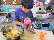 ②わくわくご飯</br>～初めての家族キャンプ～