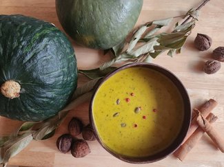 香り豊か！心を元気にしてくれるエスニック風ポタージュ【休日のレシピ (49) 】