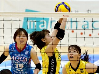 アクアＶ１最終戦<br />佐藤彩乃主将が見た今季