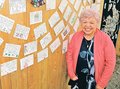 病抱えて絵手紙４００枚　脳梗塞後 黒部の大川さん、希望失わず左手で絵筆