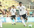 カターレ横浜ＦＣとアウェー戦　１－２で敗れる