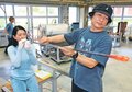 紺野さんがやってみた（２）吹きガラス体験<br />富山ガラス工房（富山市西金屋）