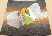 アジのアボカドあえ