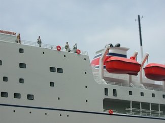 北朝鮮の万景峰号フルスクラッチ<br />【松井康真 プラモデルの世界<13>】