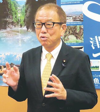 ＜いざ短期決戦２４衆院選＞６<br />富山２区／上田英俊氏（自民・１期、５９歳）　志を愚直に伝える