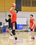 バスケ男子日本代表が合宿公開